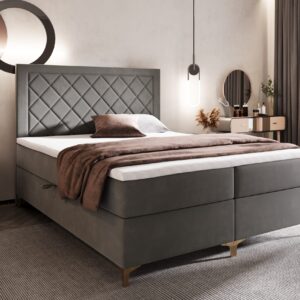 Łóżko Kontynentalne 160 cm BIANCO Różne kolory TOPPER GRATIS !!!