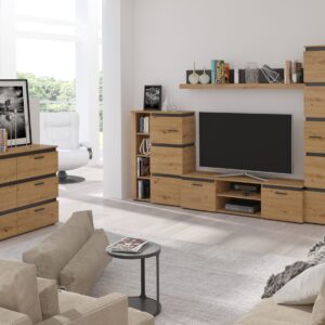 Meblościanka Faro + Komoda