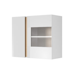 Witryna wisząca Arco Biały Połysk