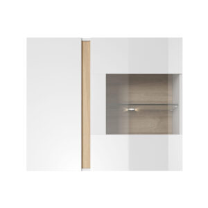 Laski 19 01 23 Arco Witryna wisząca front zamkniete biale tlo