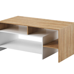 Stolik Kawowy Alva Biały/Dąb Grandson