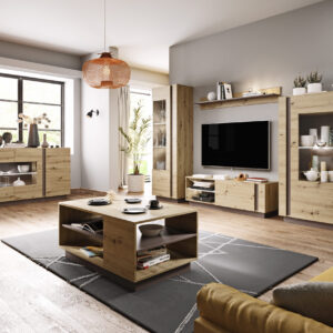 Zestaw Mebli do salonu Arco Dąb Artisan