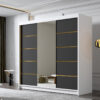 Szafa przesuwna Goldi V6 200 cm - Thumbnail Image 2