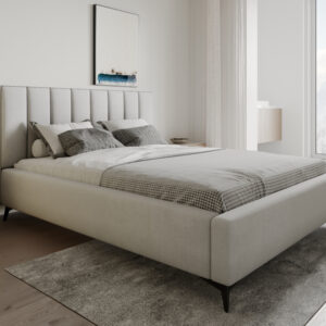 Łóżko sypialniane BERLIN z pojemnikiem 140 / 160 / 180